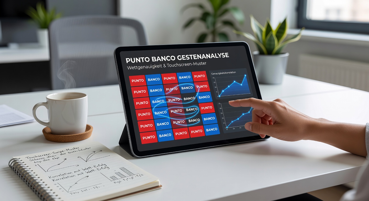 Analyse von Touchscreen-Gestenmustern bei Punto Banco Spielern in deutschen Apps