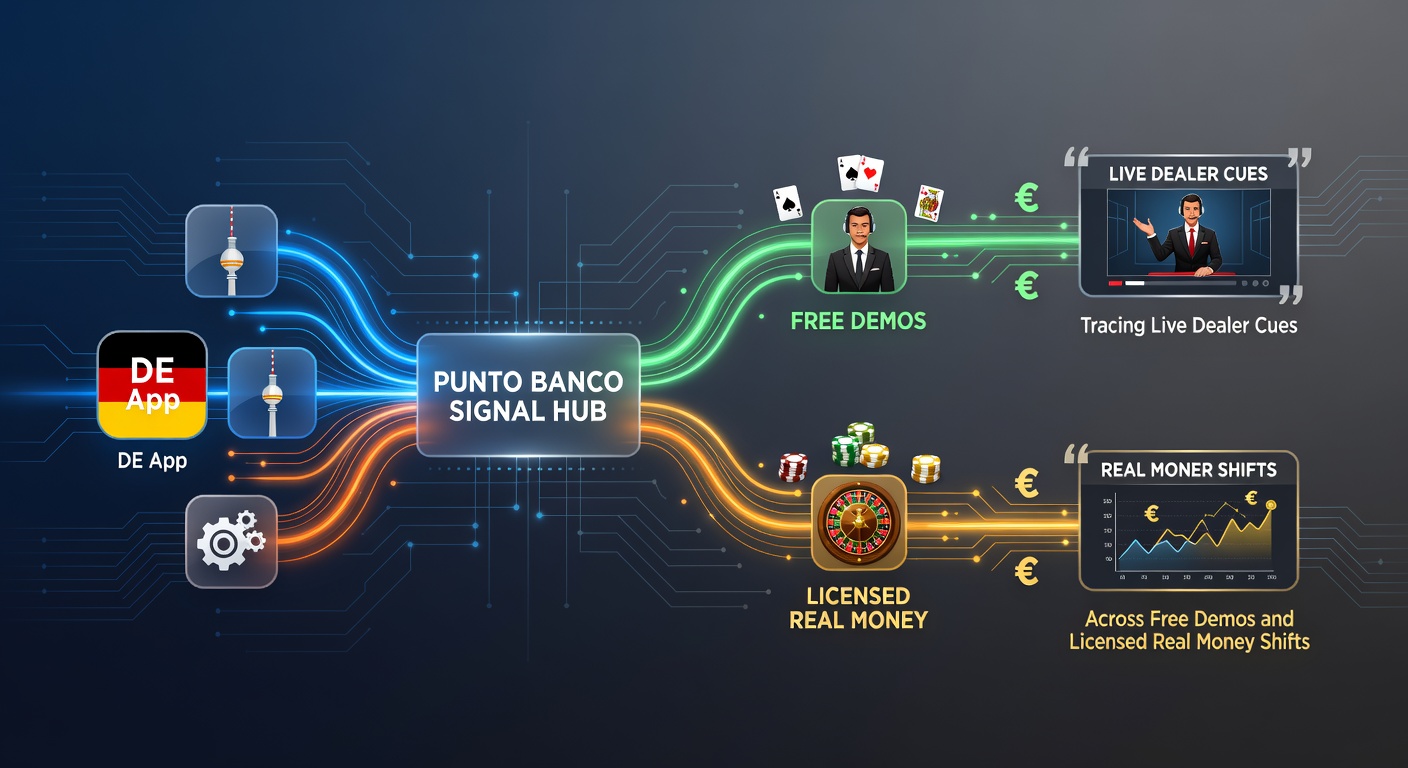 Darstellung deutscher App-Ökosysteme mit Fokus auf Punto Banco Signalflüsse und Live-Dealer-Integrationen