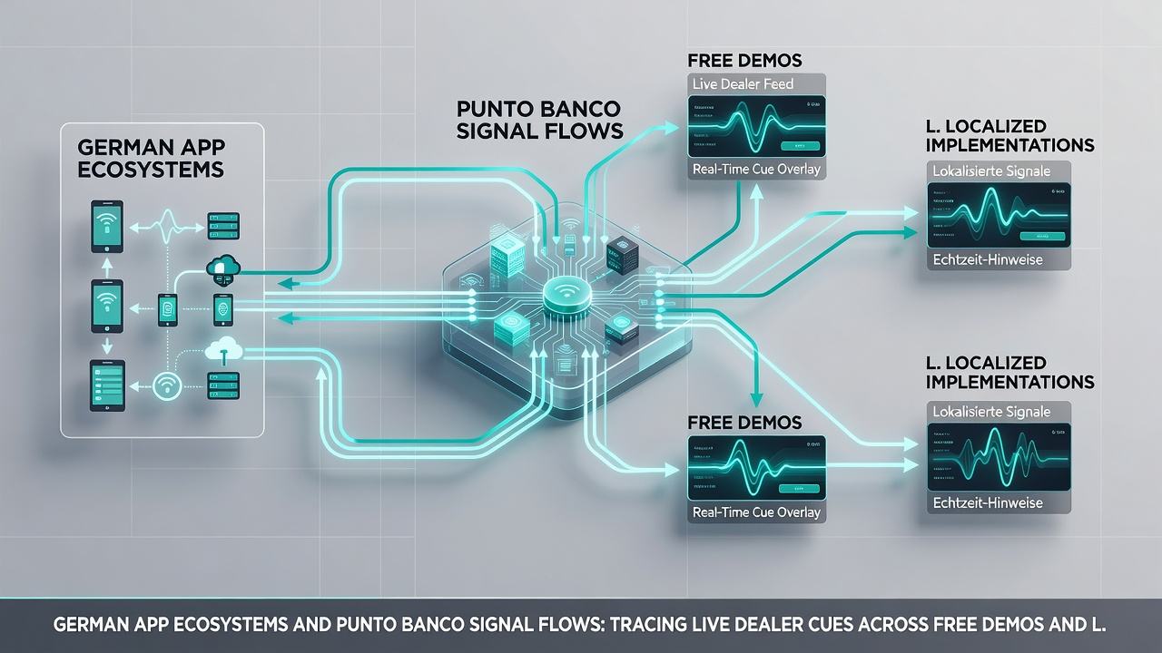 Visualisierung von Signalflüssen zwischen Demo- und Echtgeld-Modi in deutschen Punto Banco Apps