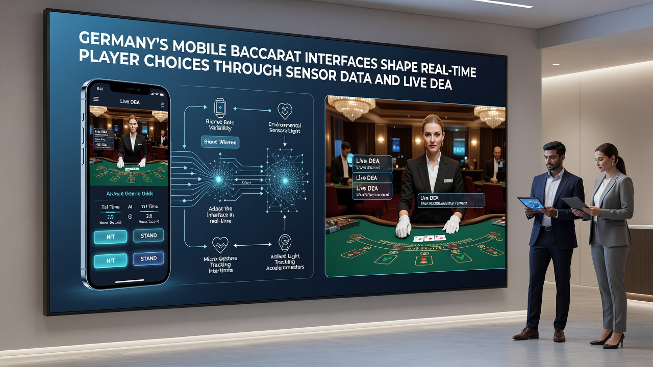 Echtzeit-Sensoranalyse und Live-Dealer-Integration in Baccarat-Apps