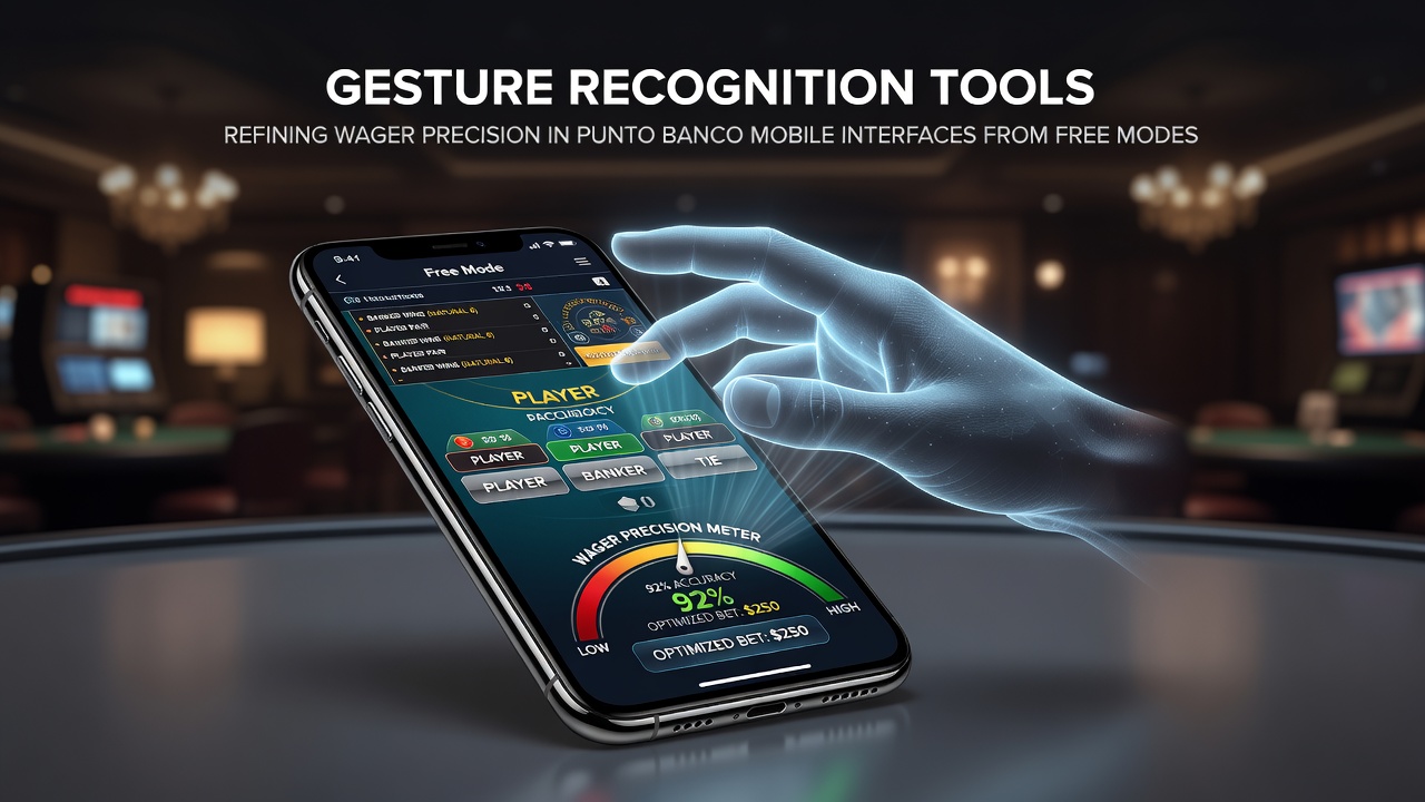 Analyse von Sensorfeedback und Gesten in einer Live-Dealer Punto Banco App