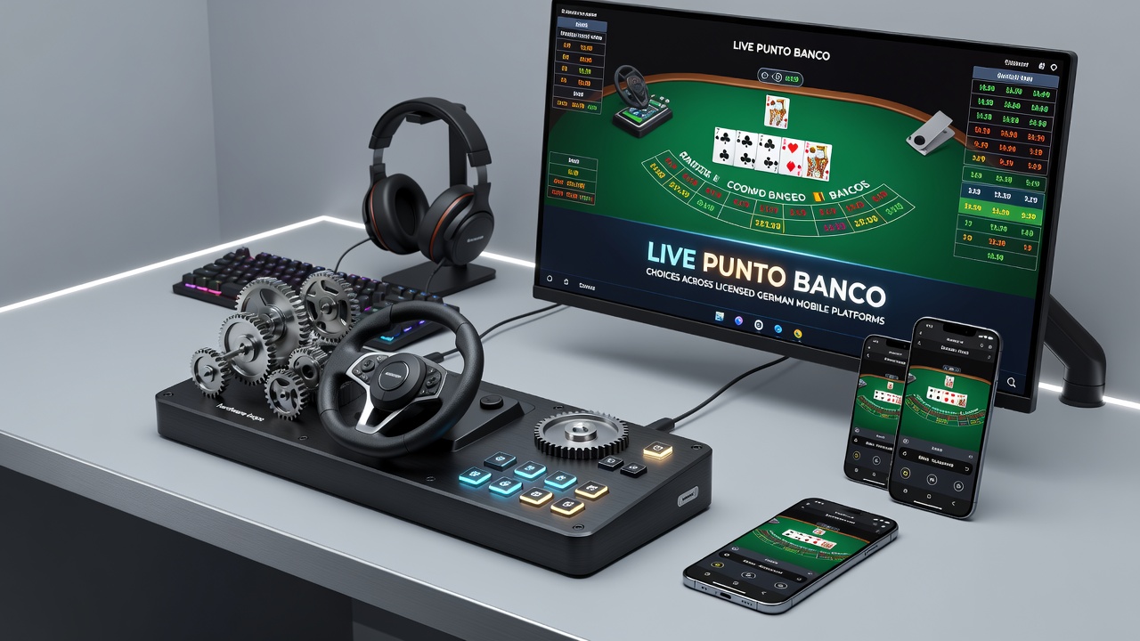 Live-Dealer-Punto-Banco mit Hardware-Feedback auf mobilen Geräten in Deutschland