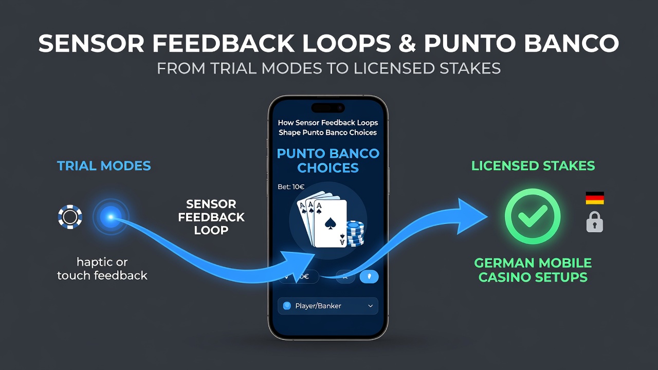 Sensorfeedback in Punto Banco Apps auf mobilen Geräten in Deutschland