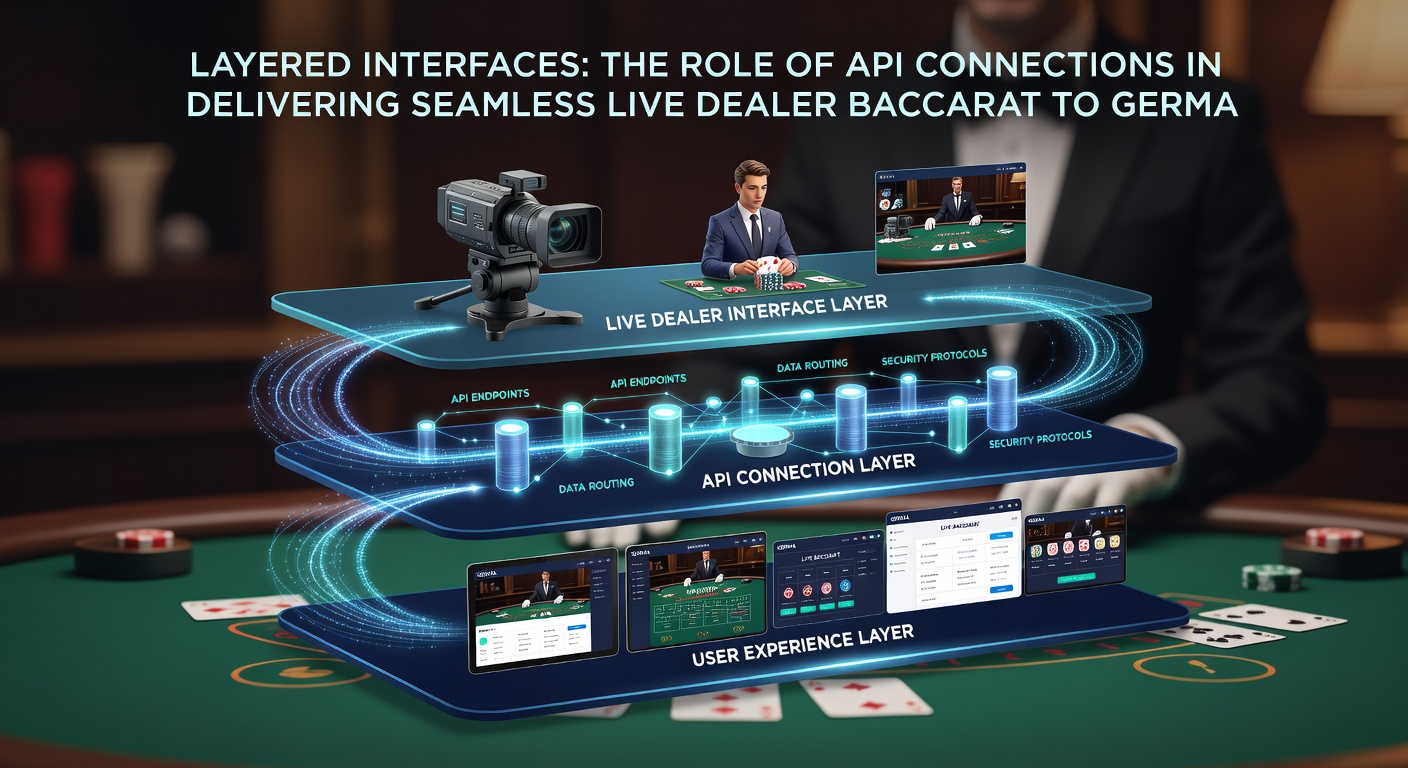 Schnittstelle zwischen mobiler App und Live-Dealer-Studio mit API-Datenfluss