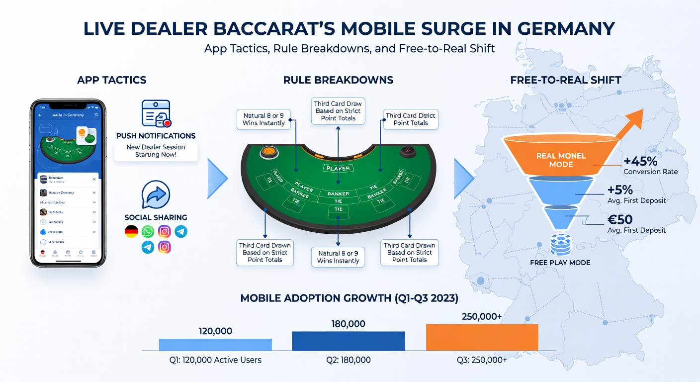 Nahaufnahme eines Live Dealer Tisches mit Karten und Chips, angezeigt auf einem Tablet in einer modernen deutschen Wohnung