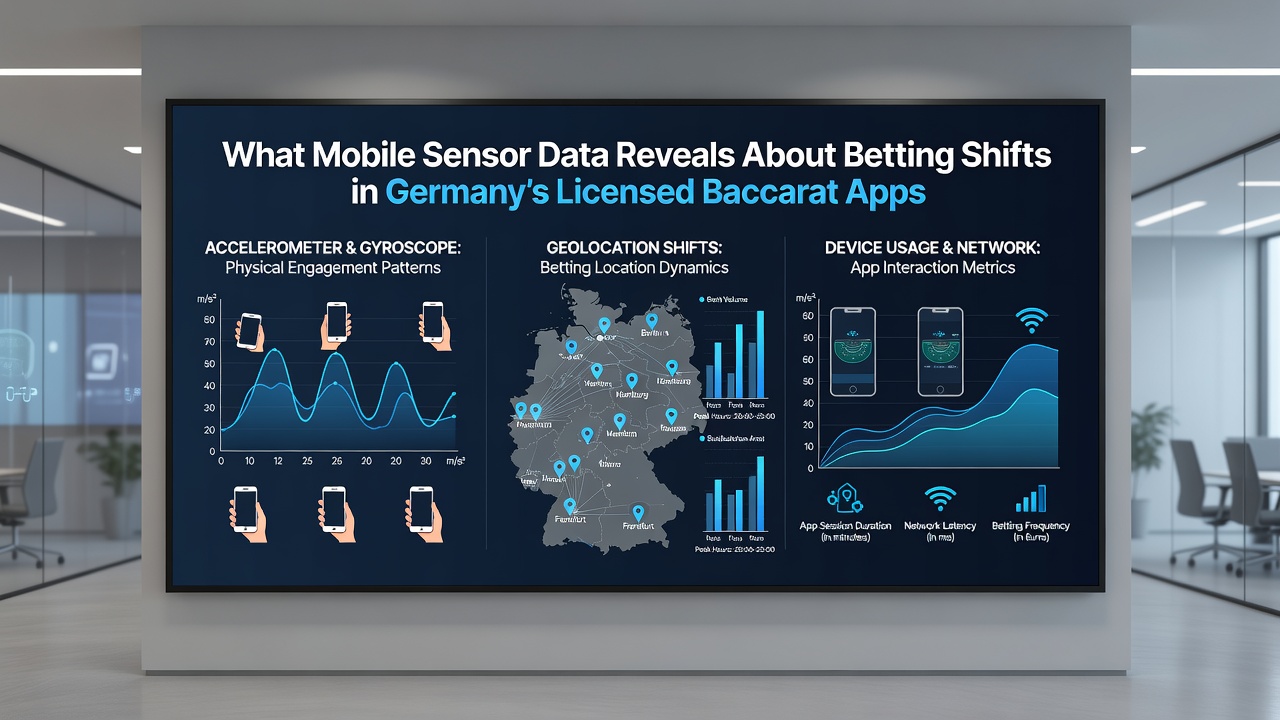 Visualisierung von Touch- und Bewegungsdaten in einer Baccarat-App-Session