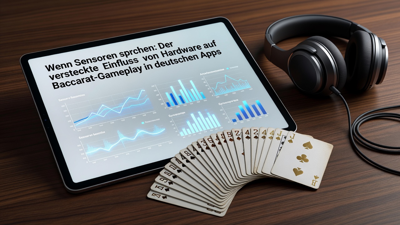 Vergleich zweier Smartphone-Modelle mit unterschiedlichen Sensor-Konfigurationen während einer Baccarat-Partie in einer deutschen App
